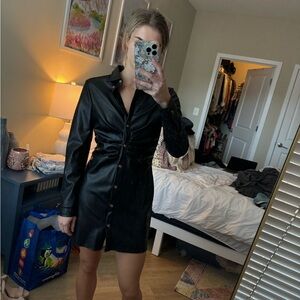 Fab’rik Faux Leather Dress